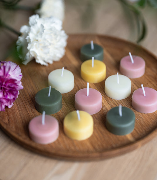 Tuikkukynttilät, mehiläisvahaa 11kpl