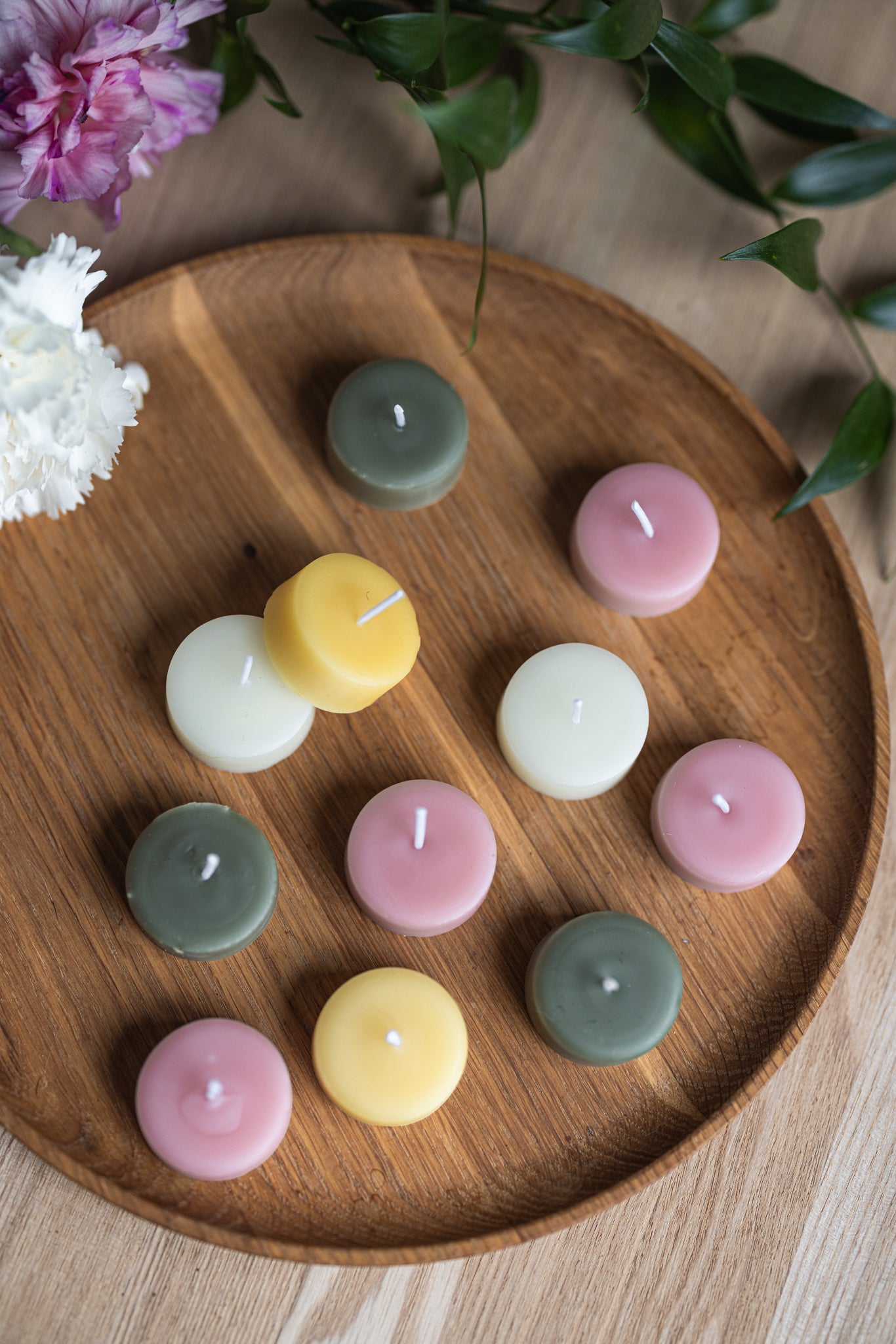 Tuikkukynttilät, mehiläisvahaa